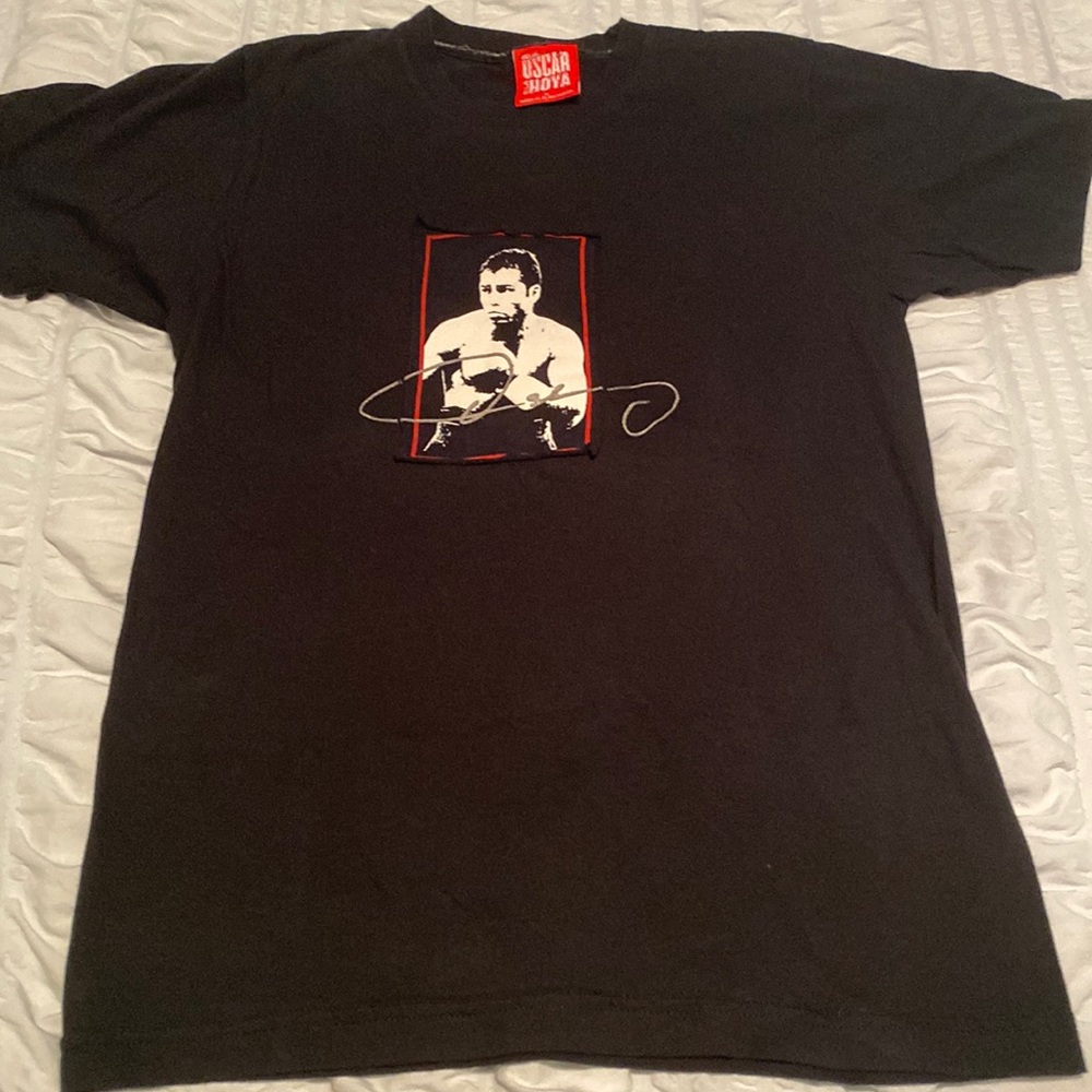 Oscar De La Hoya Branded Tshirt Size S/ Unisex